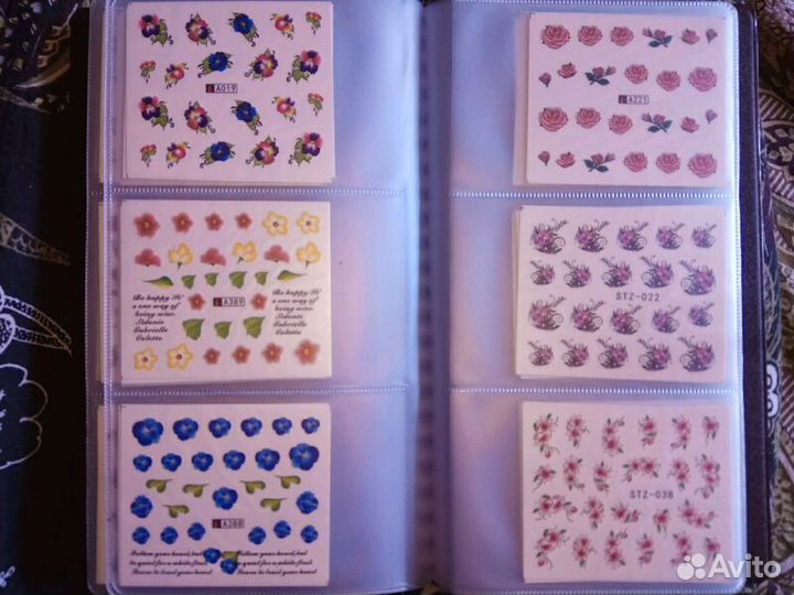 Слайды для ногтей