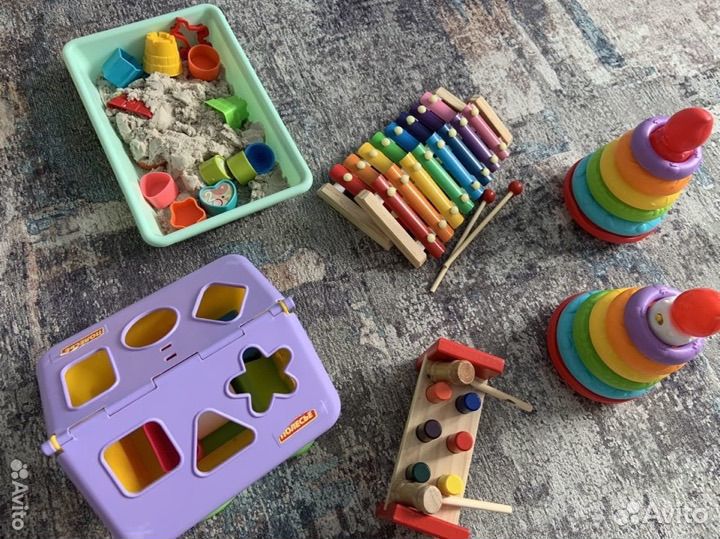 Развивающие игрушки от 1 года пакетом