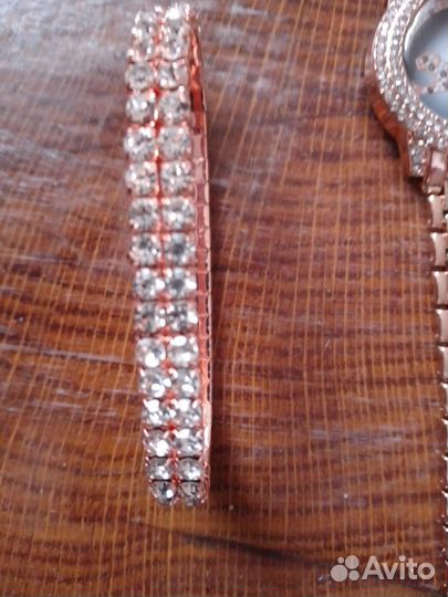 Часы, браслет, кольцо, серьги кулон, женский