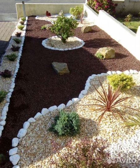 Цветная щебенка