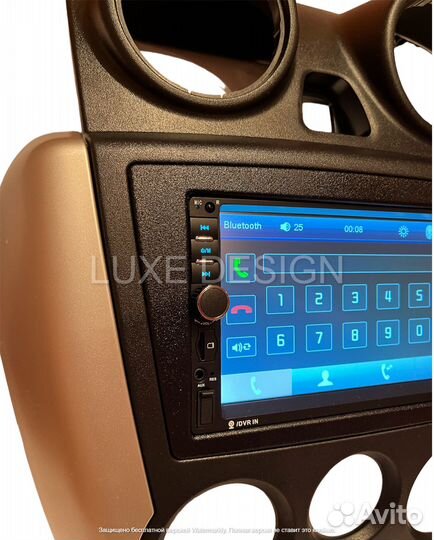 Магнитола 2din для Лада Гранта до 2017+консольлюкс