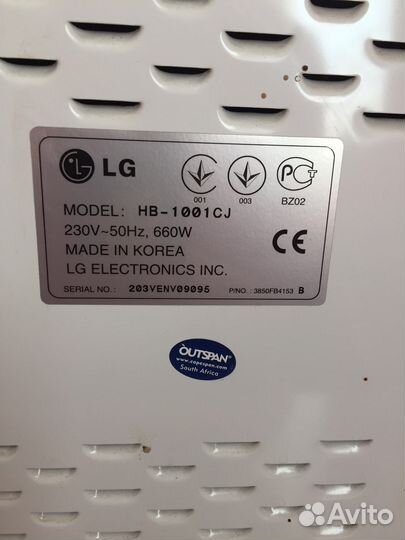 Хлебопечка lg