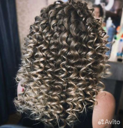 Афрокудри причёска