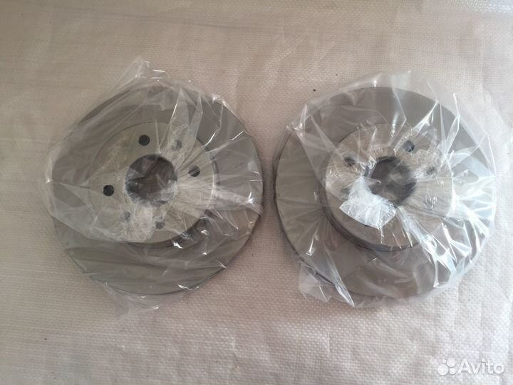 Диски тормозные передние Хендай Солярис Киа Рио