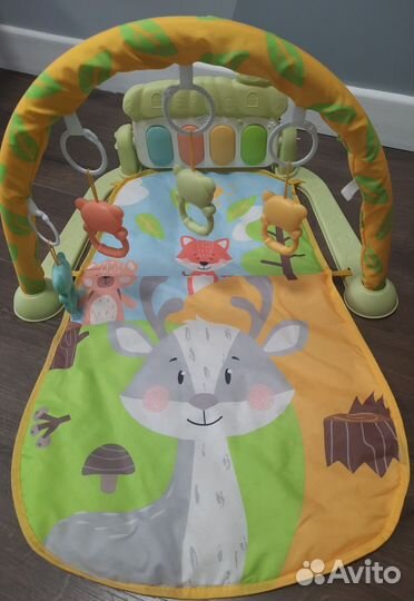 Развивающий коврик с пианино, акваковрик