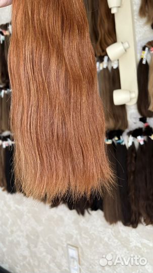 Волосы для наращивания рыжие