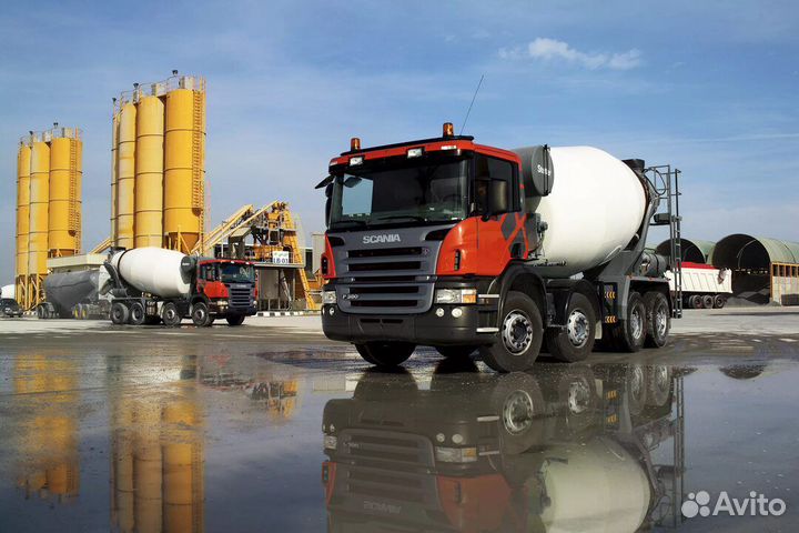 Раствор и бетон с завода