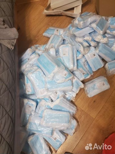 Маски медицинские 4300 шт