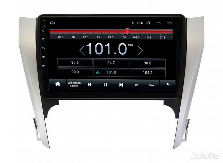 Штатная магнитола Toyota Camry 2012 - 2014