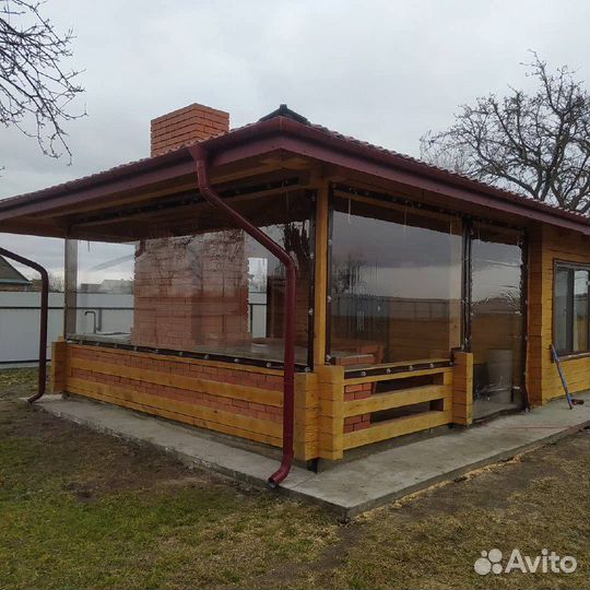 Мягкие окна для беседок с гарантией