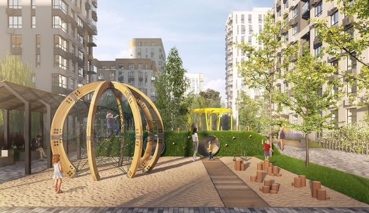 2-к. квартира, 71,7 м², 4/25 эт.