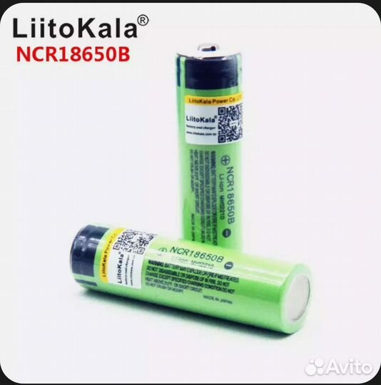 Литиевая аккумуляторная батарея NCR18650B