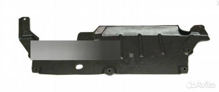 Защита двигателя задняя часть