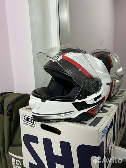 Мотошлем shoei + гарнитура srl 2
