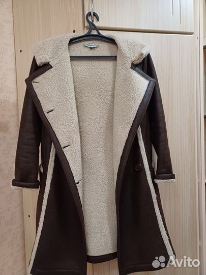 Эко дубленка женская