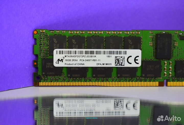 DDR4 16GB ECC 2400 SMART