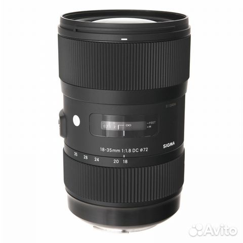 Sigma AF 18-35 mm f/1.8 DC HSM Art Canon объявление продам