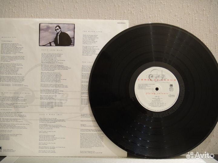 Chris DE Burgh Flying Colours 1988,Europe LP (ex+)