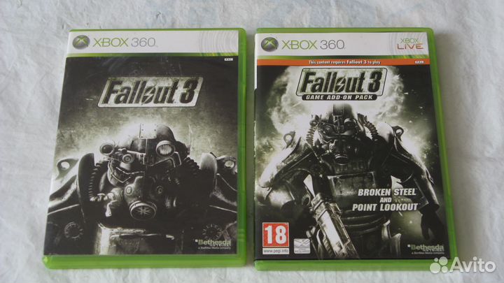 X BOX360-Fallout 3 / Left 4 Dead