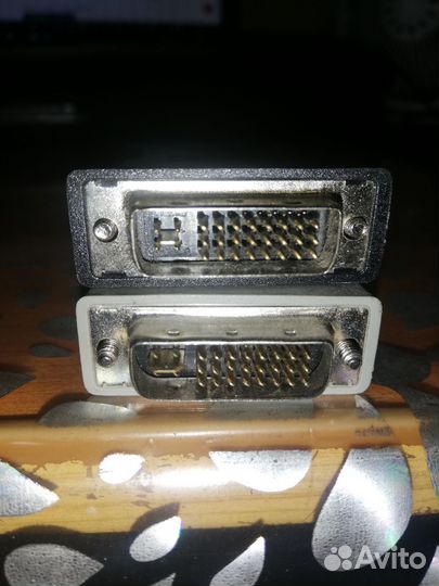 Переходник для видеокарты с vga на dvi i