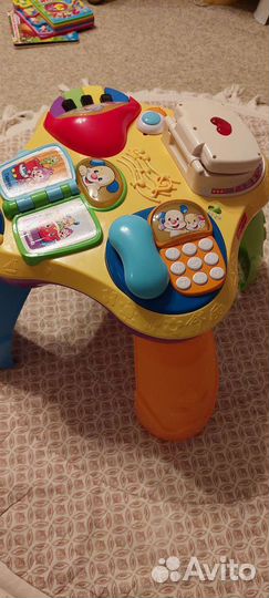 Развивающий столик fisher price, игровой центр