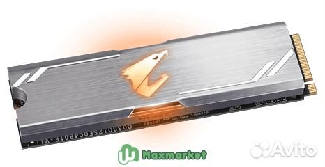 256 гб SSD M.2 накопитель Gigabyte aorus RGB (GP-A