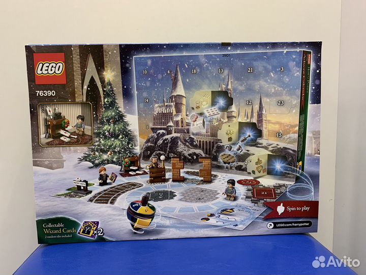 Новый Lego Harry Potter Новогодний календарь 76390