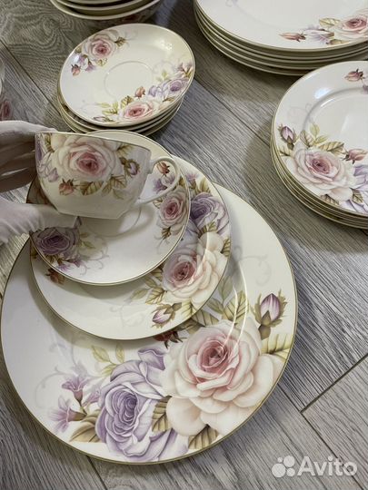 Столовый и чайный сервиз 30 пред