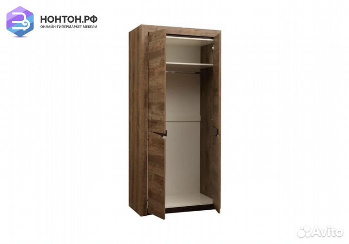 Шкаф Лючия 2-дверный с полками кейптаун