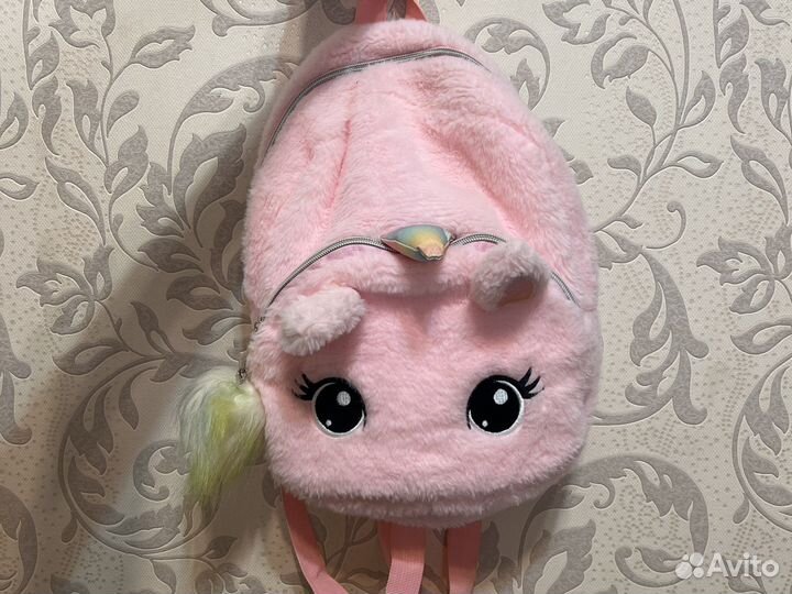 Плюшевый рюкзак