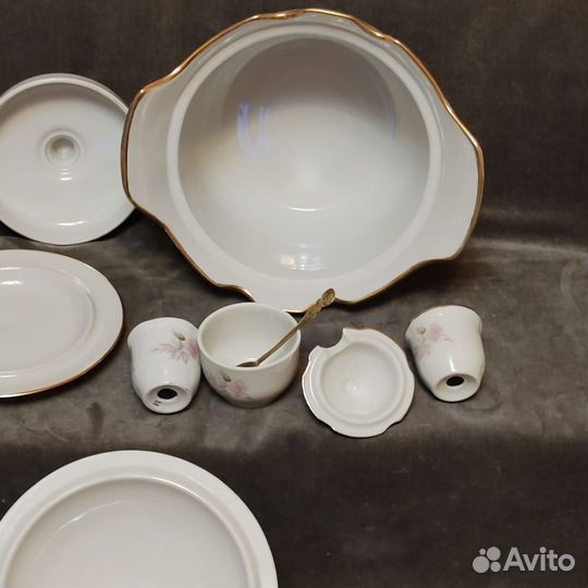 Посуда СССР, Дулево, часть столового сервиза