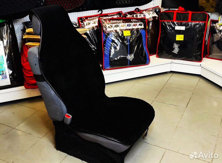 Меховые Накидки Чехлы на сиденья Toyota Rav-4 (XA50)