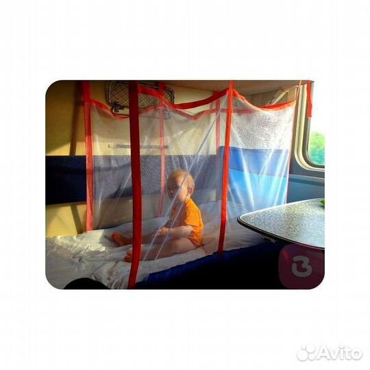 Манеж в поезд 0+ 4 стенки
