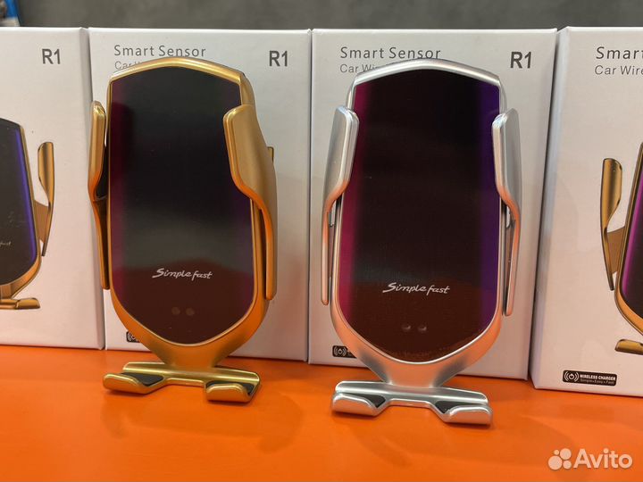 Держатель для телефона с беспроводной зарядкой