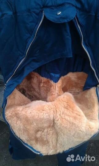 Летный комбинезон меховой