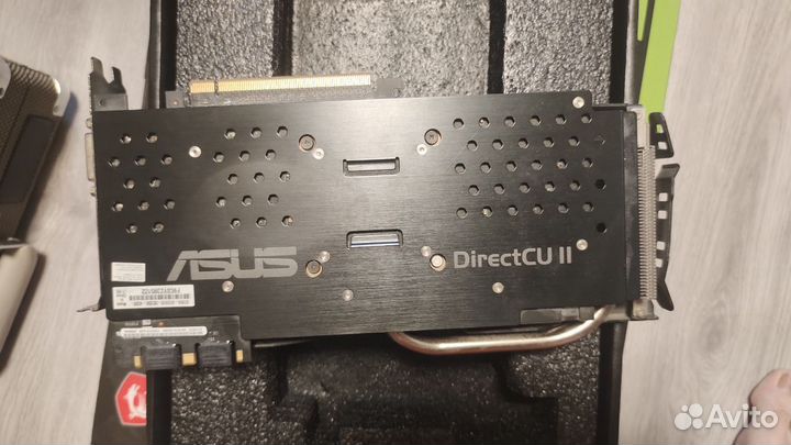 Видеокарта Asus GeForce GTX 970 strix OC 4096MB