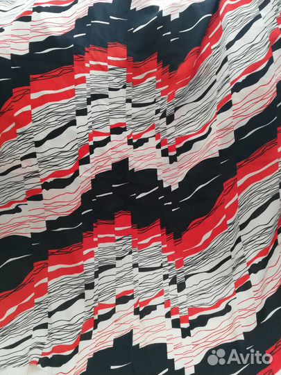 Отрез ткани крепдешин шелк натуральный