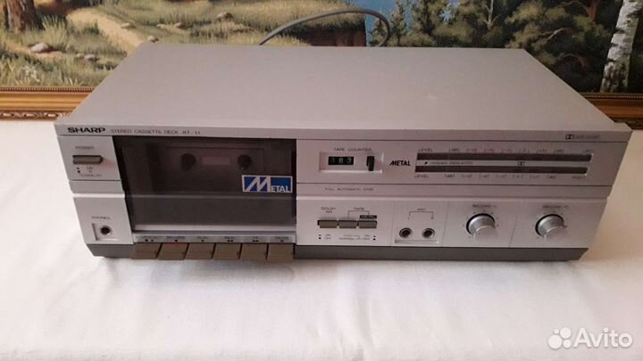 Дека кассетная sharp rt-11h