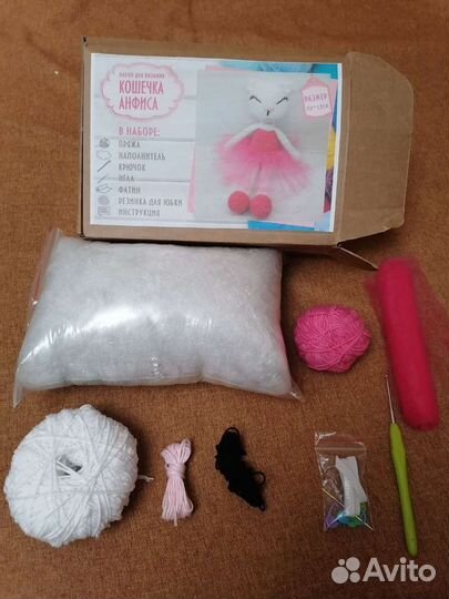 Набор для вязания Кошечка Анфиса