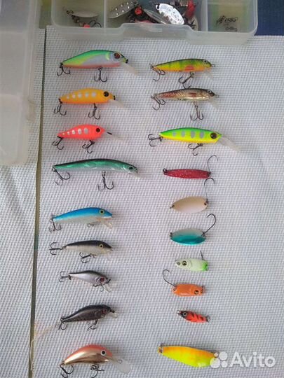 Наборы блесен и воблеров