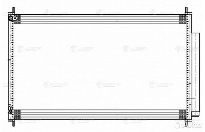 Радиатор кондиционера Хонда Пилот 08