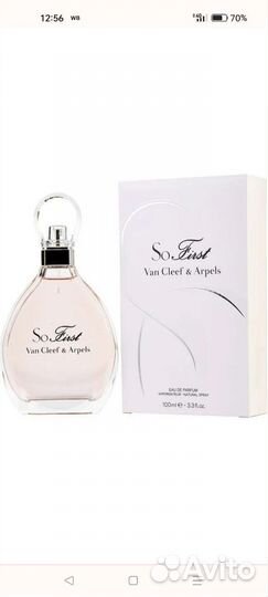 Туалетная водаVAN cleef & arpels SO first