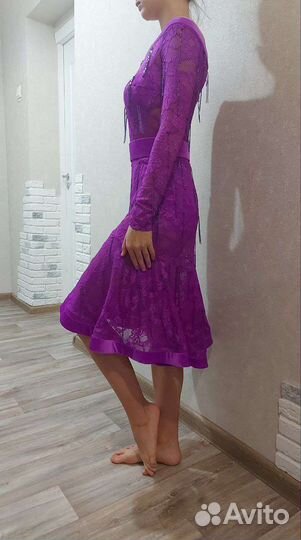 Платье для бальных танцев, латина