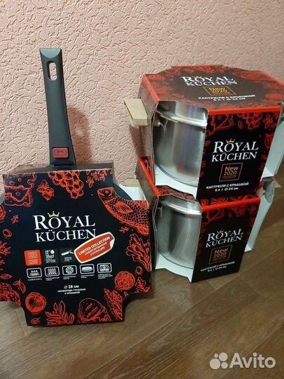 Кастрюли сковородки