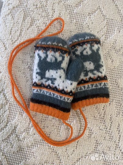 Варежки зимние