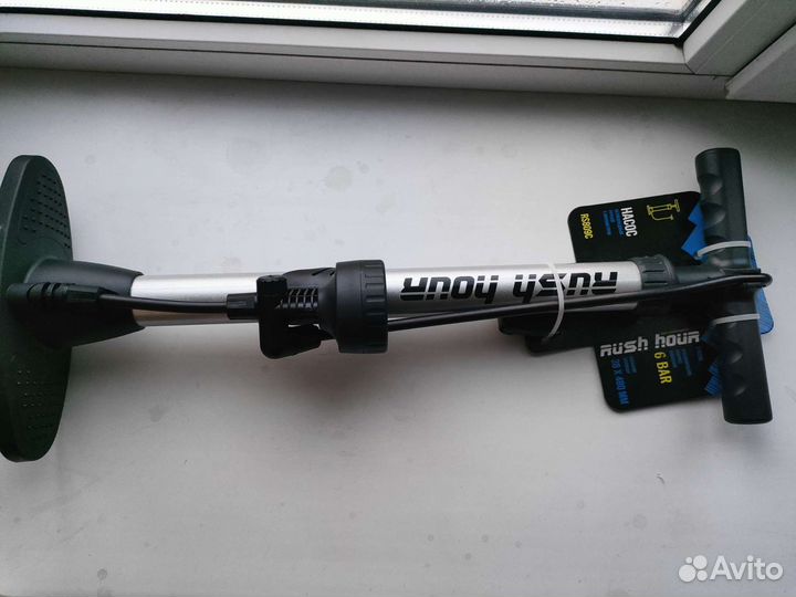 Насос велосипедный с манометром