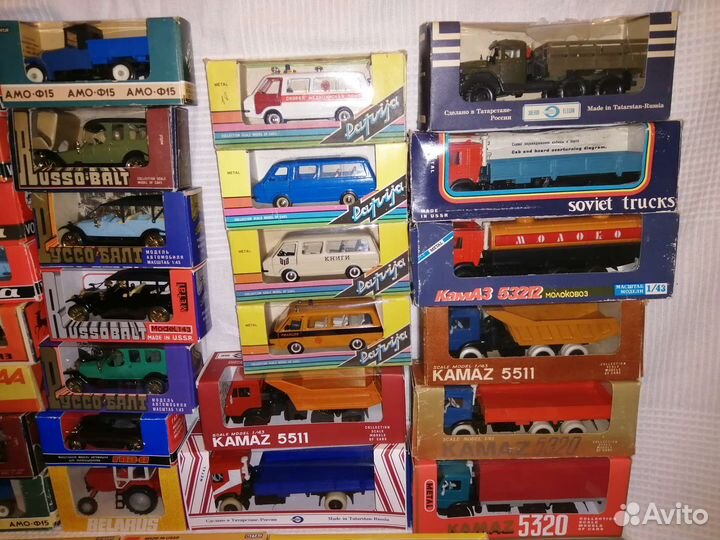 Модели автомобилей 1 43 СССР