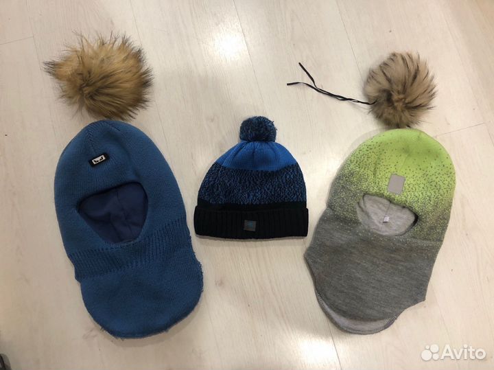 Шапки для мальчика 3-4 года