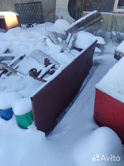 Снегоотвал на УАЗ