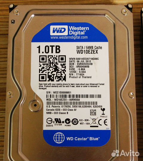 Неисправные жёсткие диски SATA